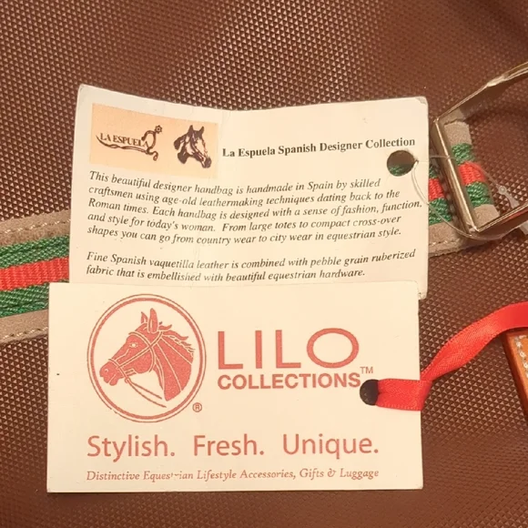 La Espuela Spanish Designer Collection Lilo Equestrian Purse - Picture 10 of 11